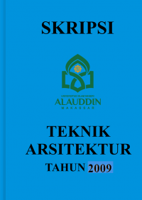 Skripsi : Apartemen Sewa di Kota Makassar dengan Pendekatan Arsitektur Neo Vernakuler Bugis-Makassar