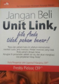 Jangan beli unit link, bila Anda tidak paham benar!