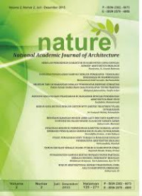 Nature (National Academic Journal of Architecture)