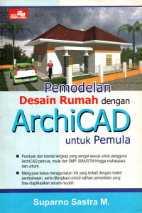 Permodelan desain rumah dengan archicad untuk pemula